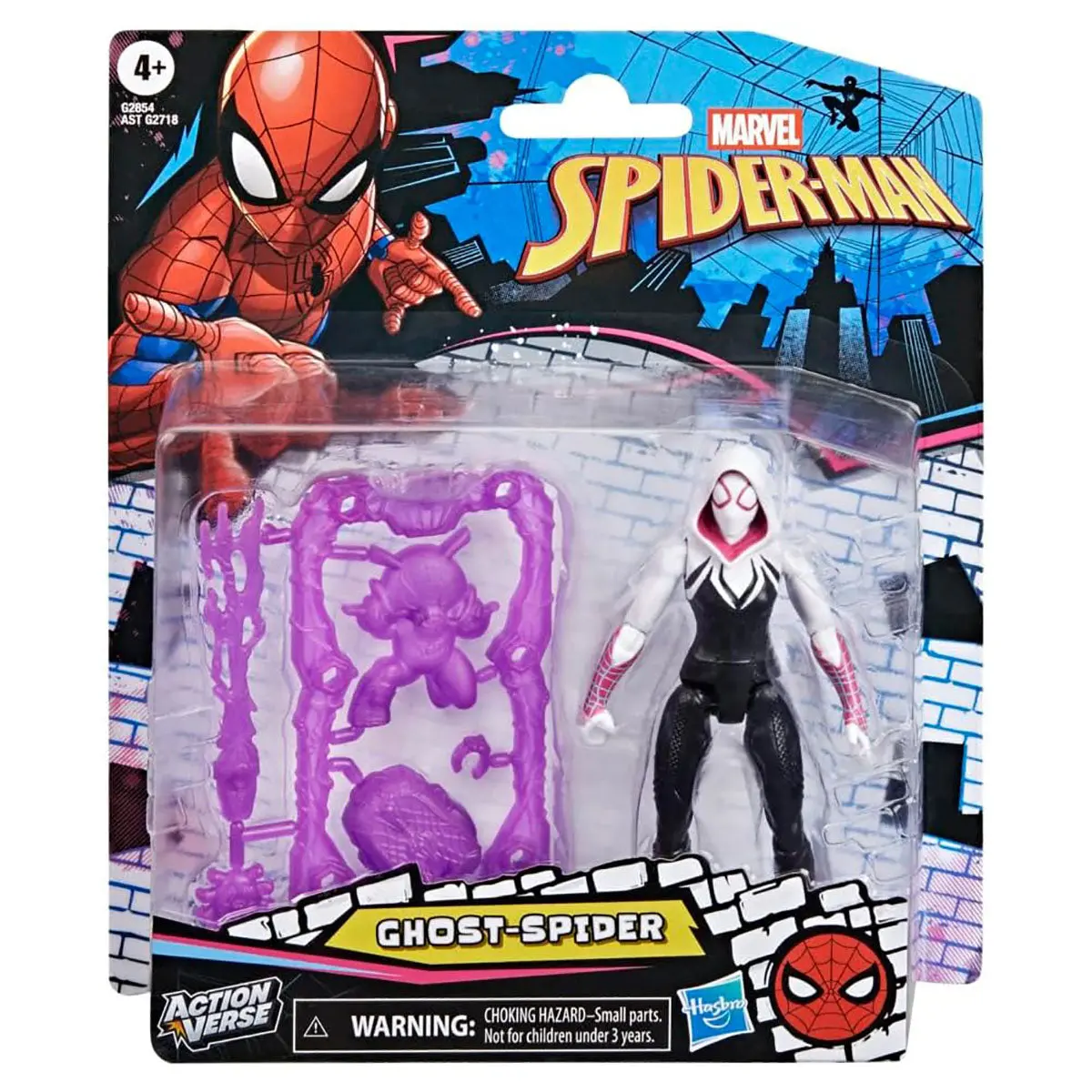 Marvel Spider-Man Actionverse Ghost-Spider Figure 1