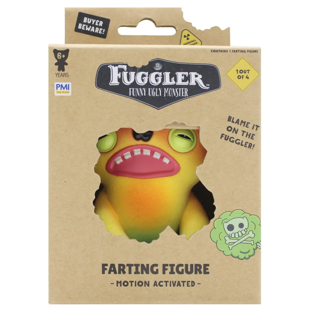 Fuggler Funny Ugly Monster Farting Figure Motion Activated (Styles Vary) 1
