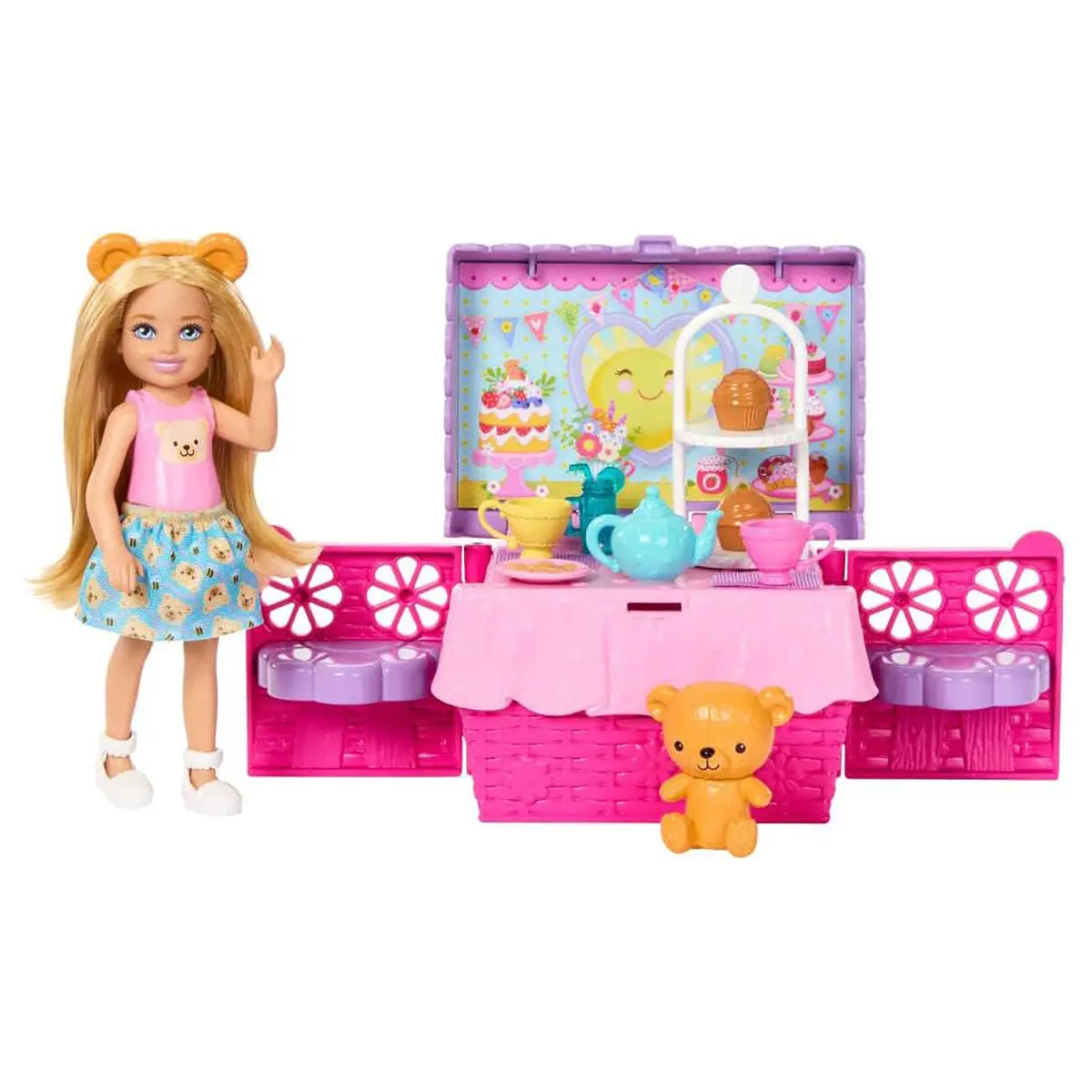Barbie Family & Friends Chelsea Tea Party Picnic Set 2
