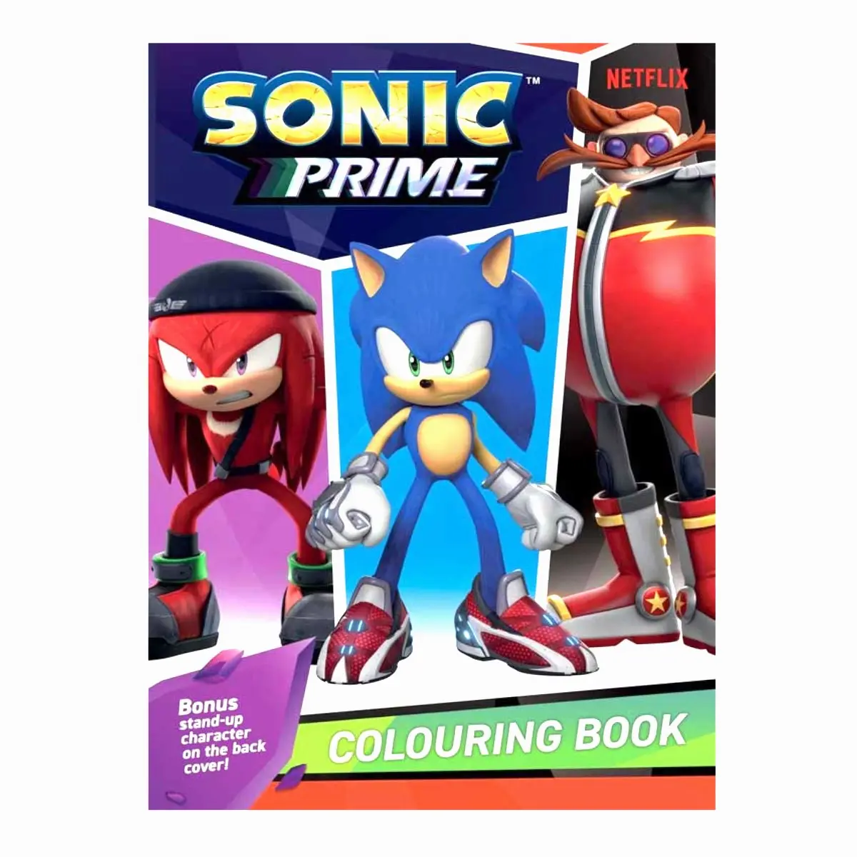 Sonic Prime Colouring Book 1