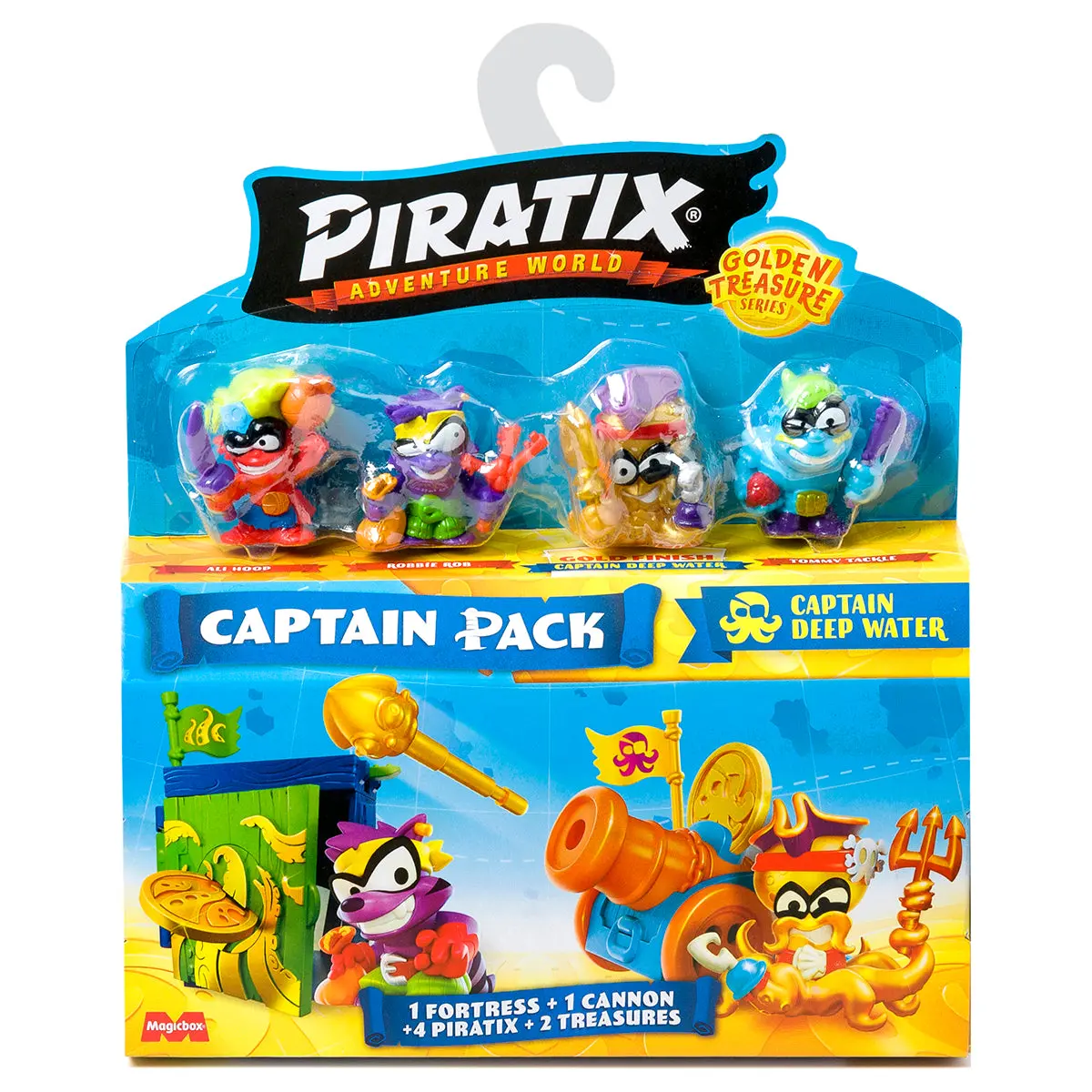 Piratix Adventure World Golden Treasure Series Captain Pack - Captain Deep Water (Styles Vary) 1