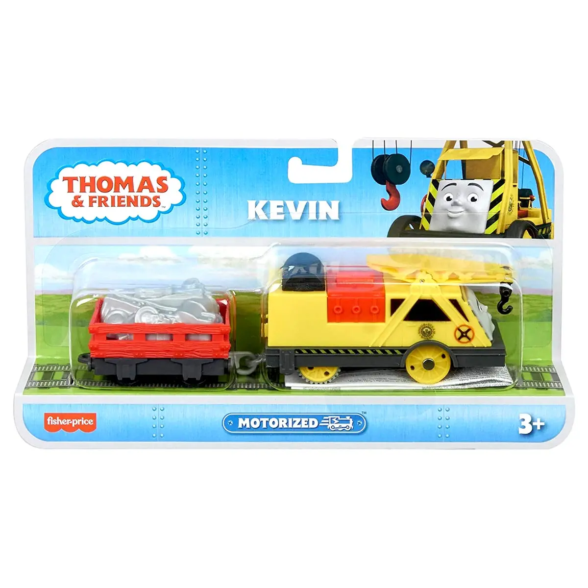 Thomas & Friends Trackmaster Motorized Kevin Crane And Wagon 1