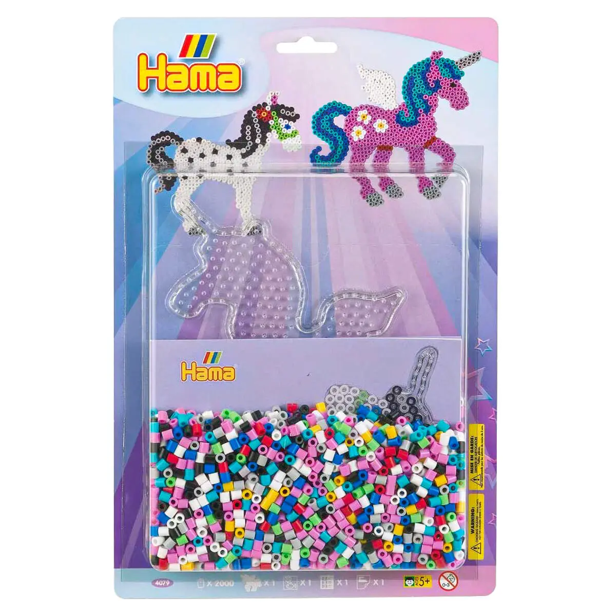 Hama Midi Beads Unicorns Pack 1