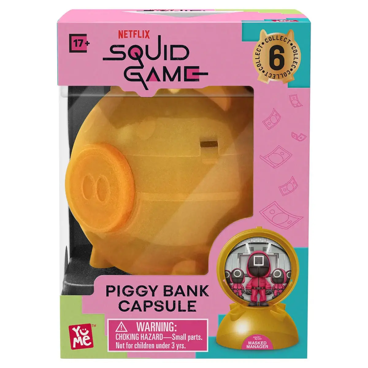 Squid Game Piggy Bank Capsule (Styles Vary) 1