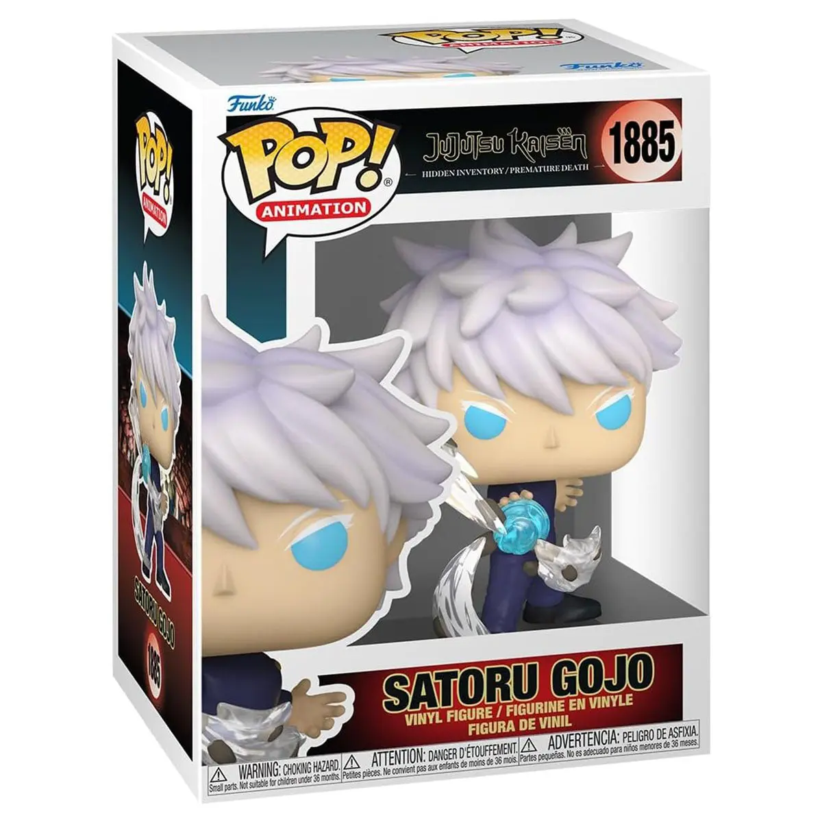 Funko Pop! Animation: Jujutsu Kaisen: Satoru Gojo (Cursed Technique Lapse: Blue) Vinyl Figure #1885 1