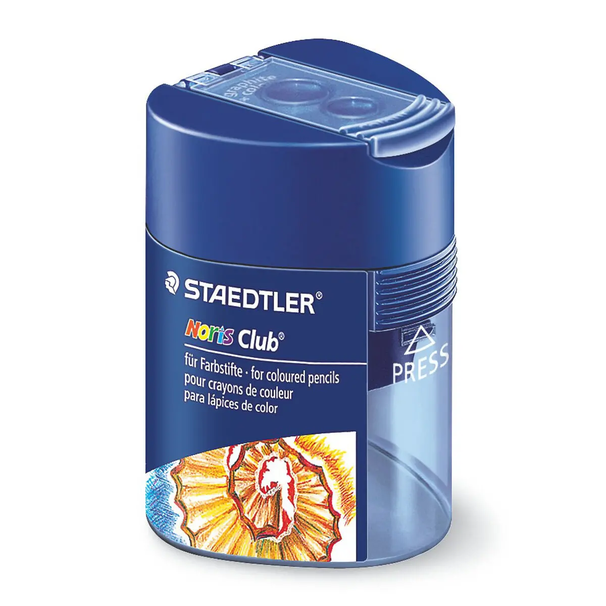 Staedtler Noris Club Double-Holed Triangular Sharpener 1