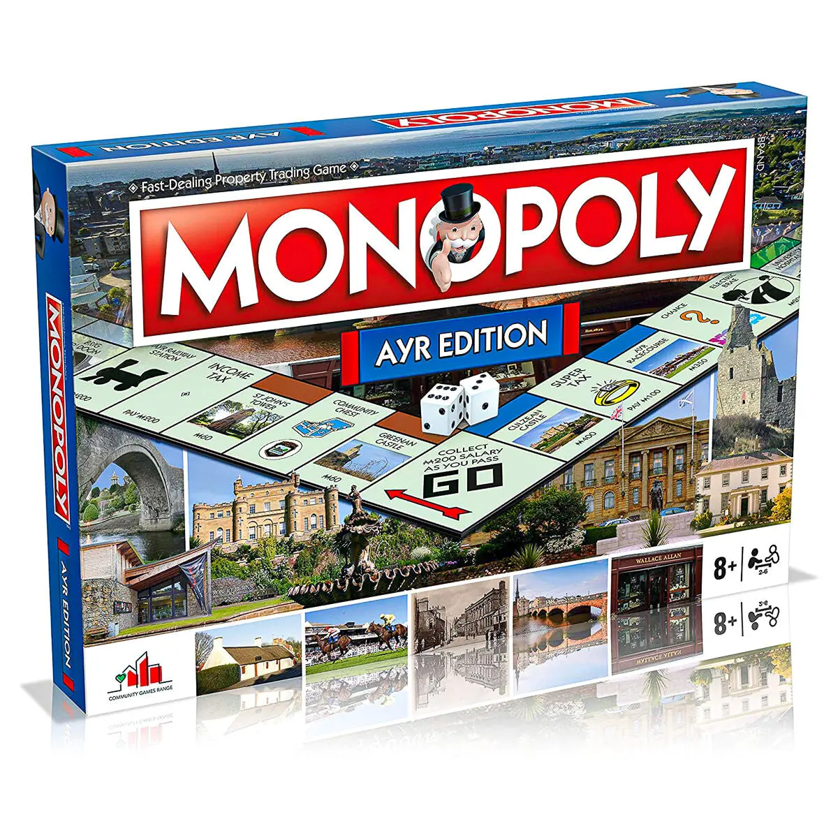 Monopoly Board Game Ayr Edition 1