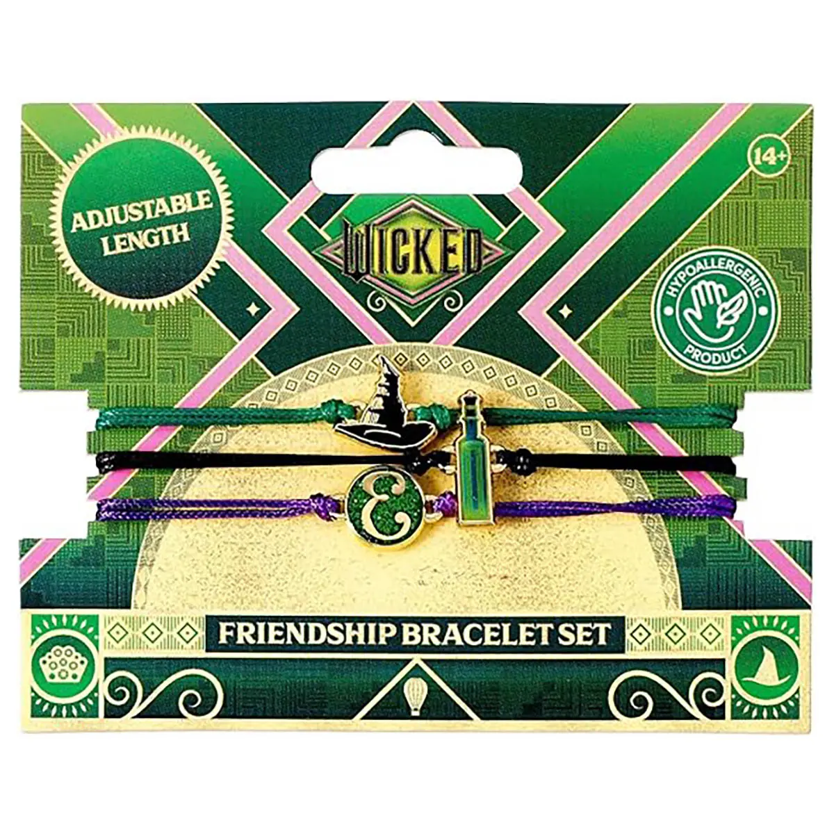 Wicked: Elphaba Friendship Bracelet Set 1