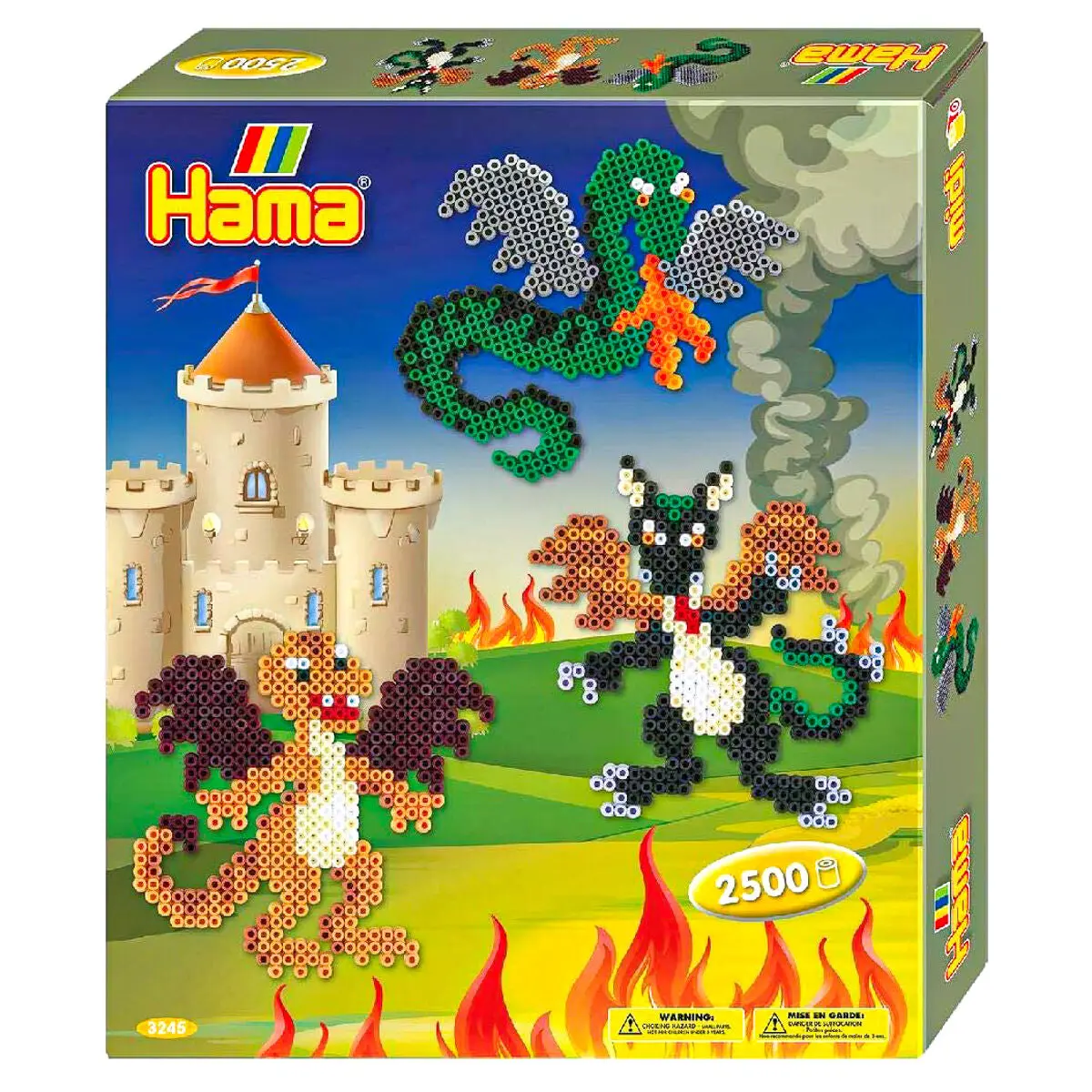 Hama Midi Beads Dragons Set 1