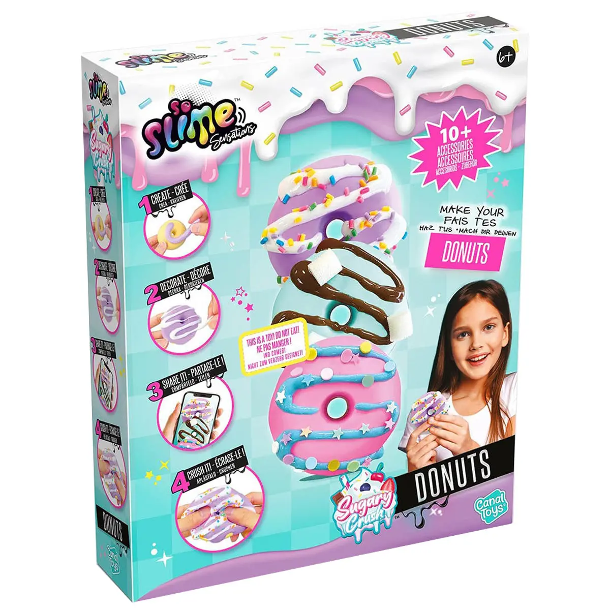 So Slime Sensations: Sugary Crush Donuts Kit 1