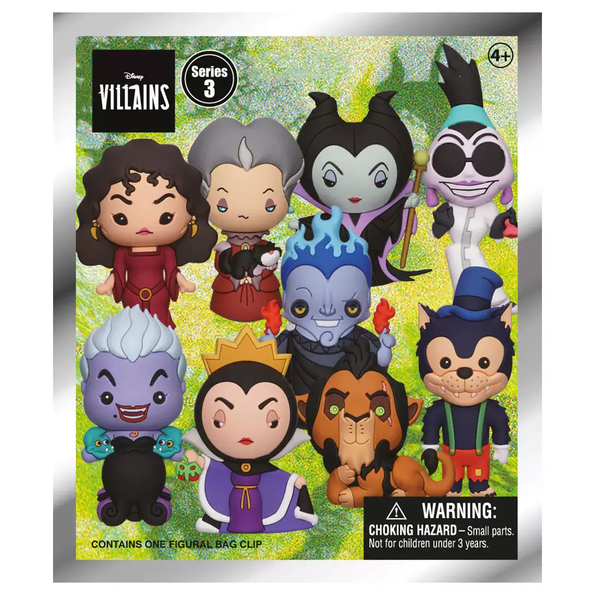 Disney Villains Series 3 Figural Bag Clip (Styles Vary) 1