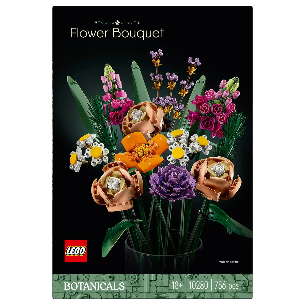 Lego Botanical Collection Flower Bouquet #10280 Building Set 1