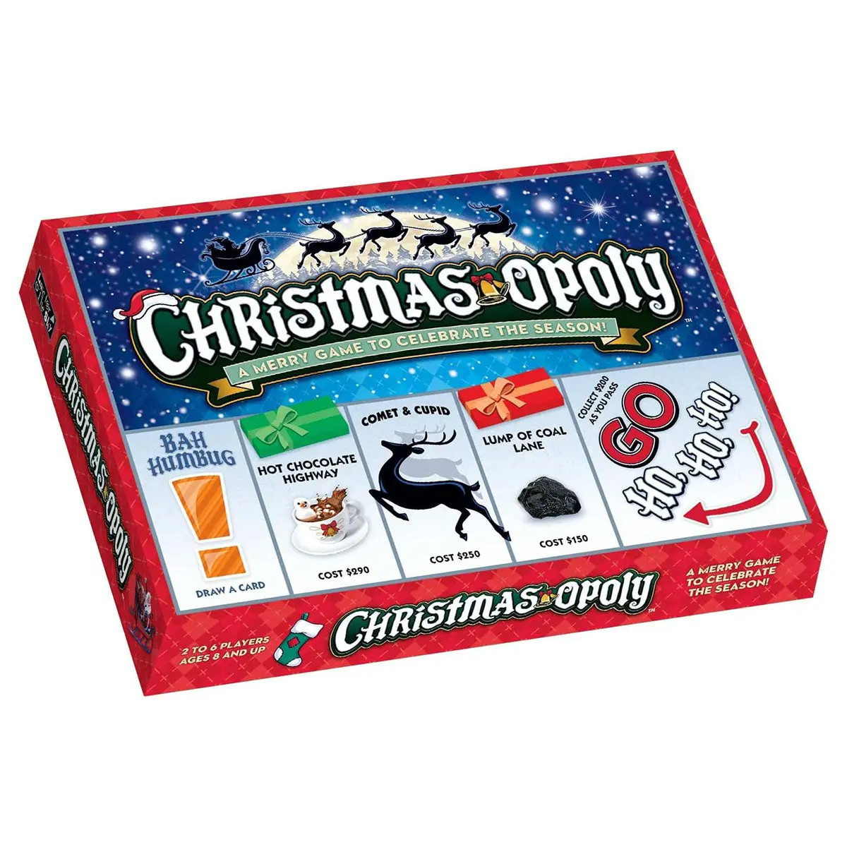 Christmas-Opoly Board Game 1