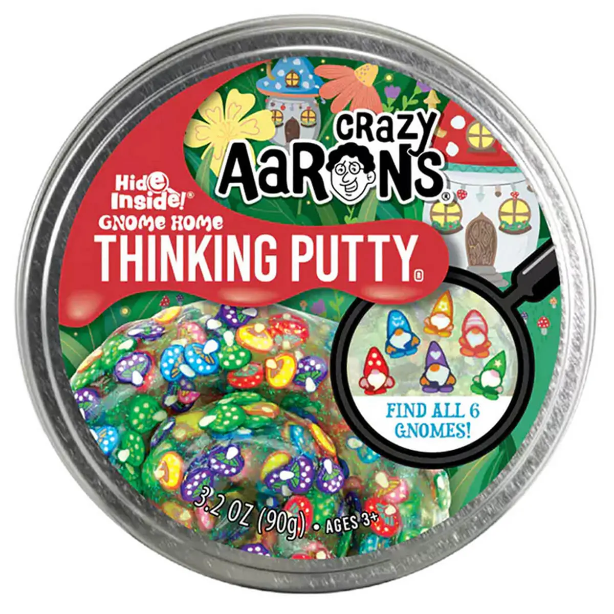 Crazy Aaron’S Hide Inside Gnome Home Thinking Putty 90G 1