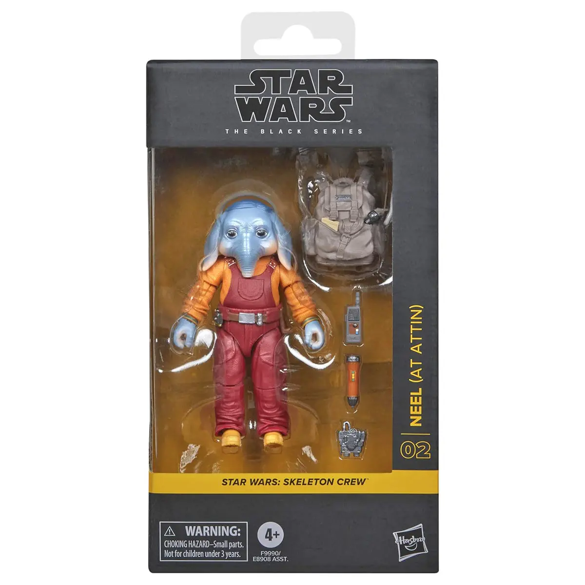 Star Wars The Black Series: Skeleton Crew: Neel (At Attin) 15Cm Figure 1
