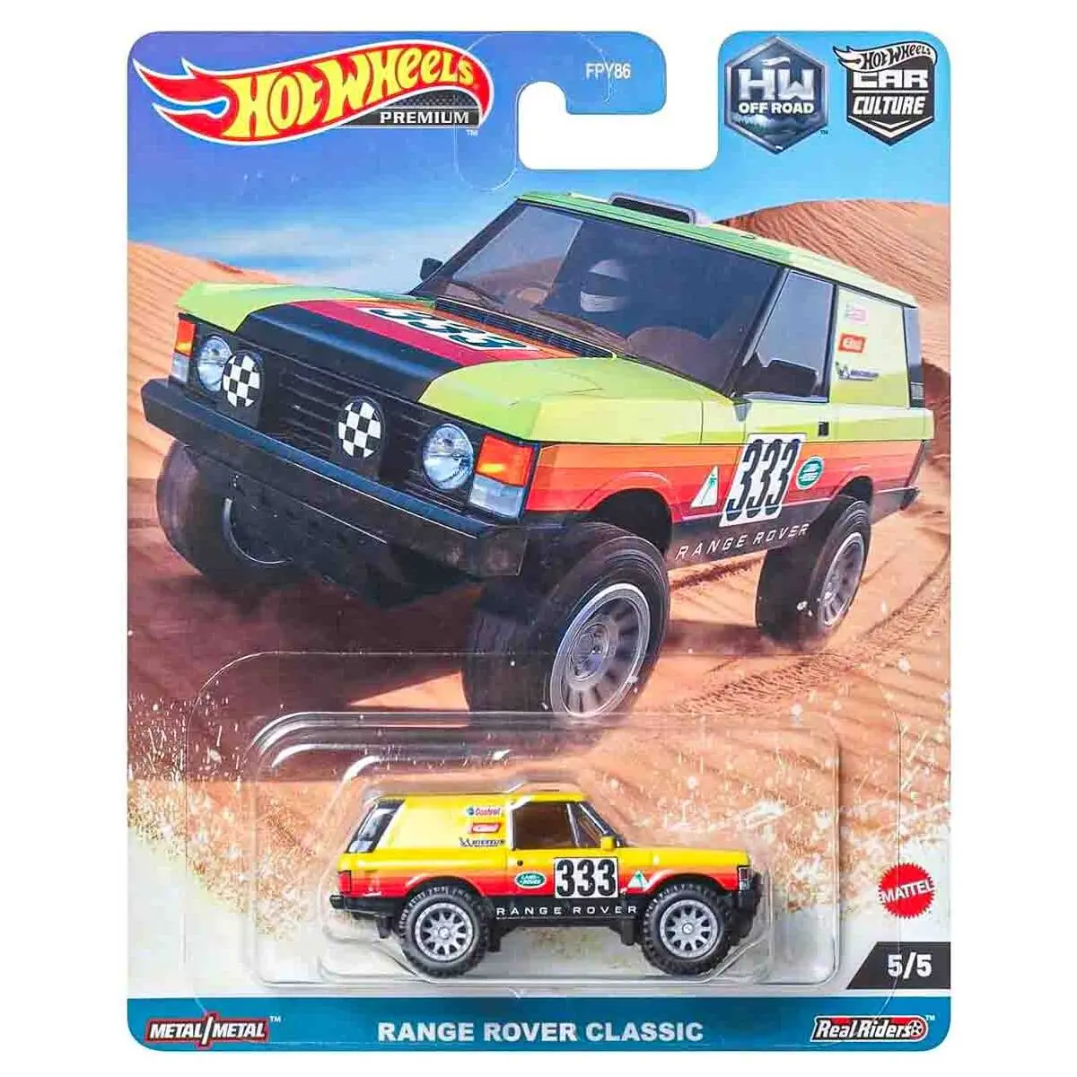 Hot Wheels Car Culture: Off-Road: Range Rover Classic (5/5) 1