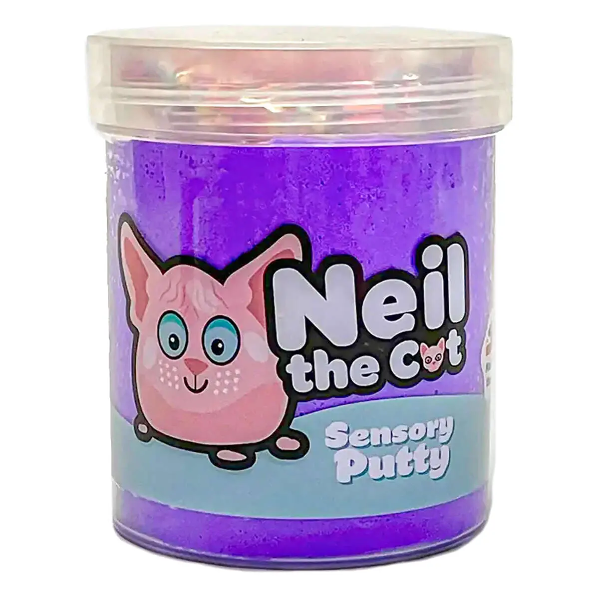 Putty Pals Neil The Cat Sensory Putty 100G 1