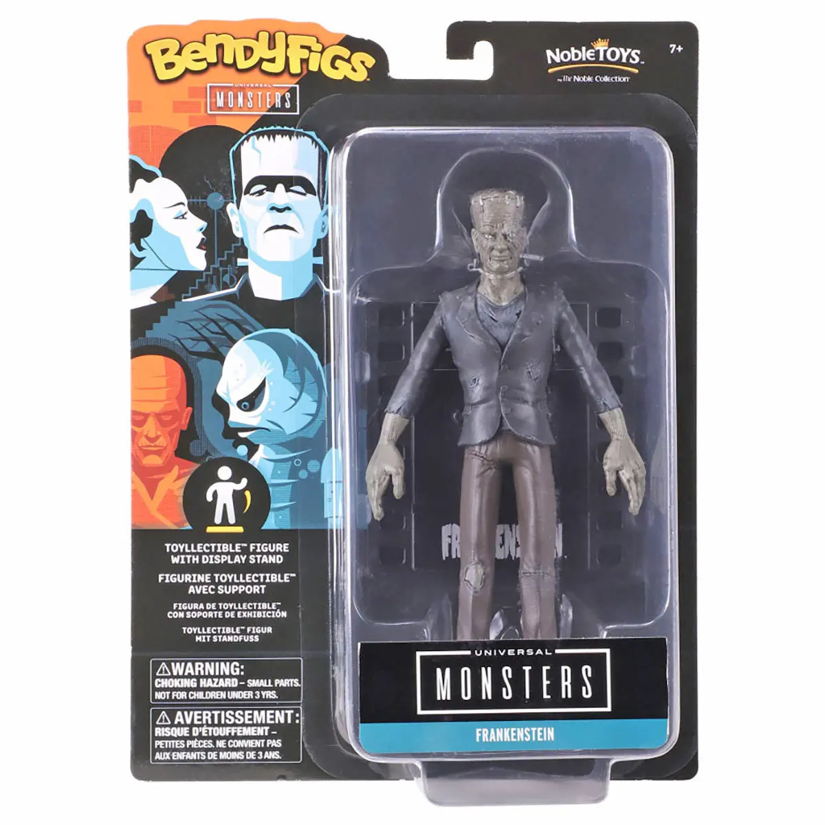 Bendyfigs Universal Monsters: Frankensein's Monster 7.5" Figure 1
