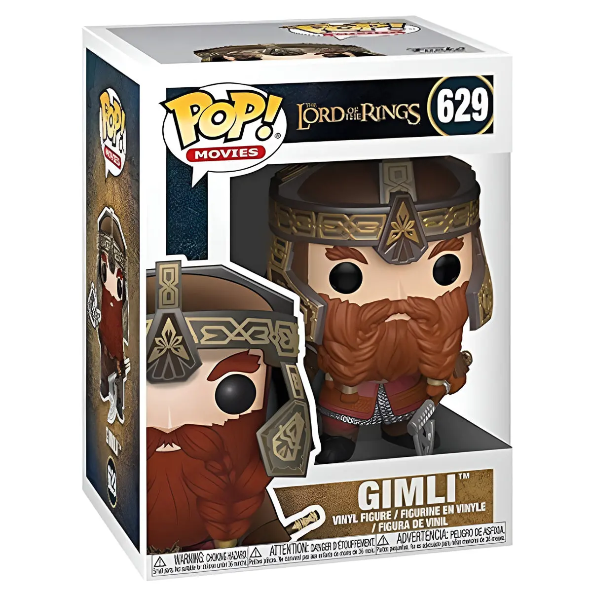 Funko Pop! Movies: The Lord Of The Rings: Gimli Vinyl Figure #629 1