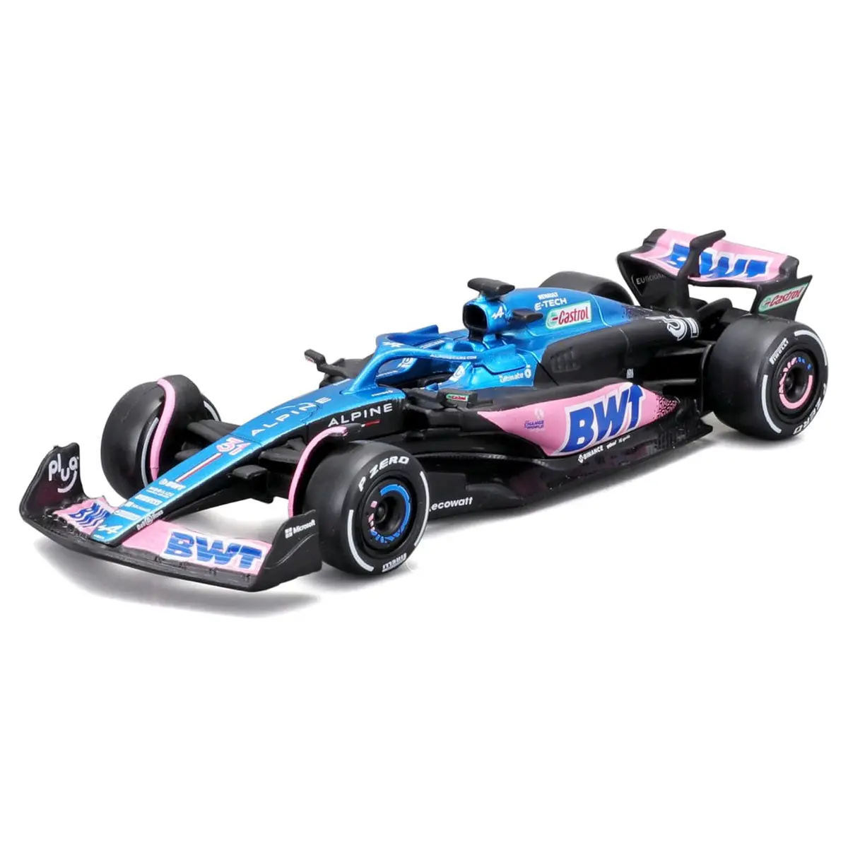 Bburago Alpine F1 A523 2023 Esteban Ocon 1:43 Race Car 2