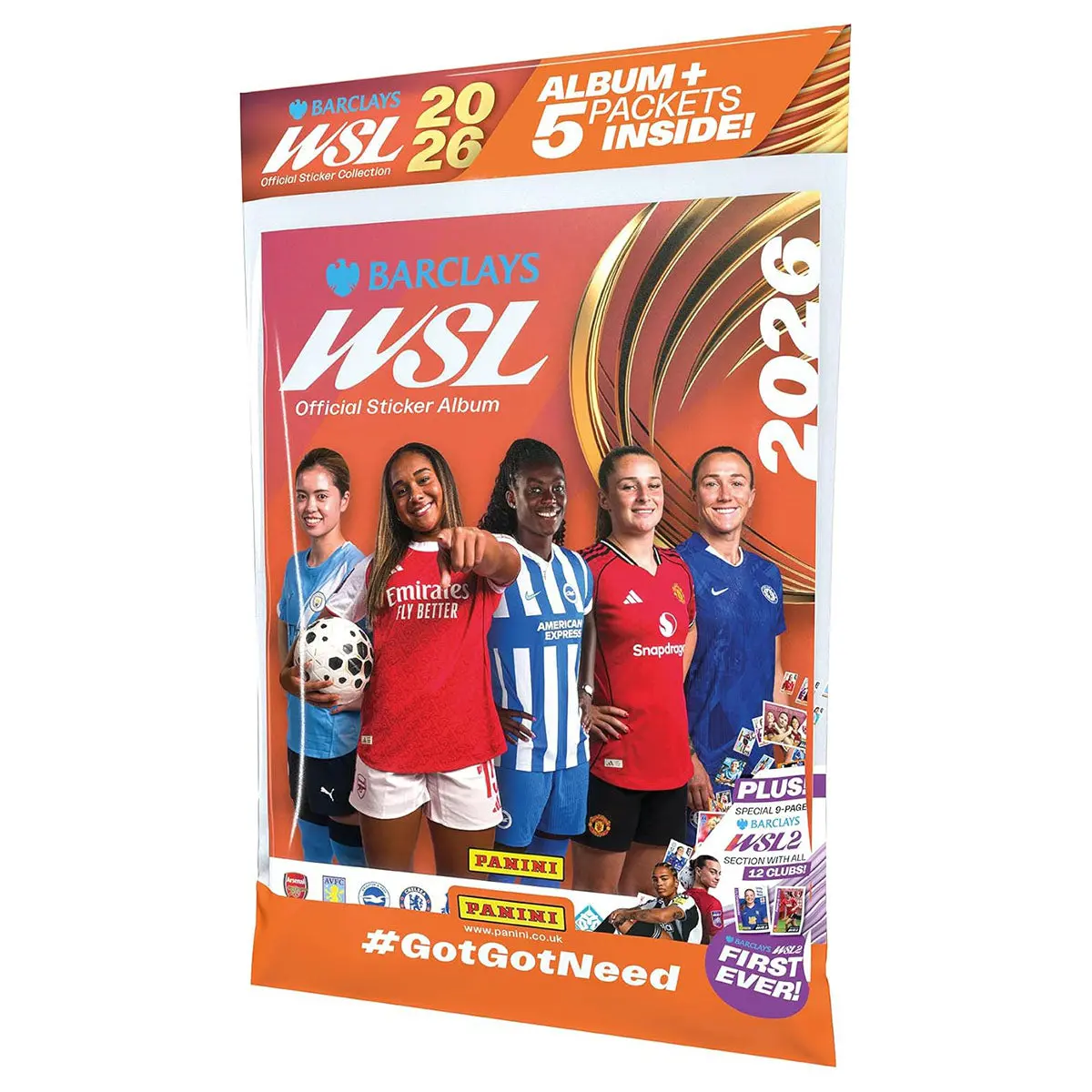 Panini Women's Super League 2025/26 Sticker Collection Starter Pack 1