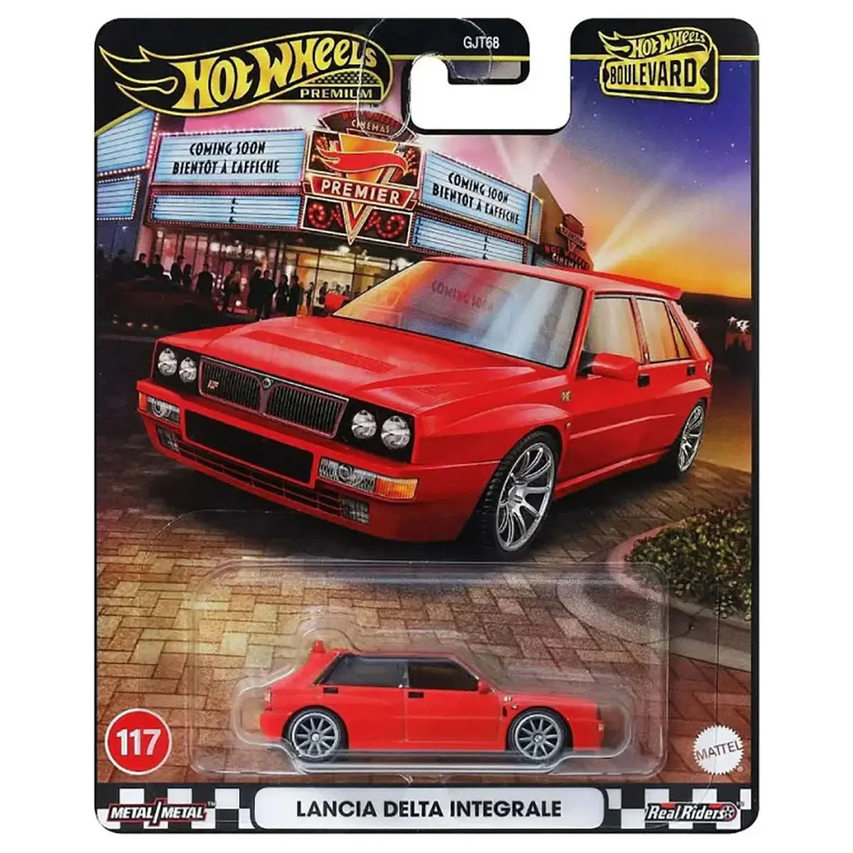 Hot Wheels Premier Boulevard Lancia Delta Intergale Car 1