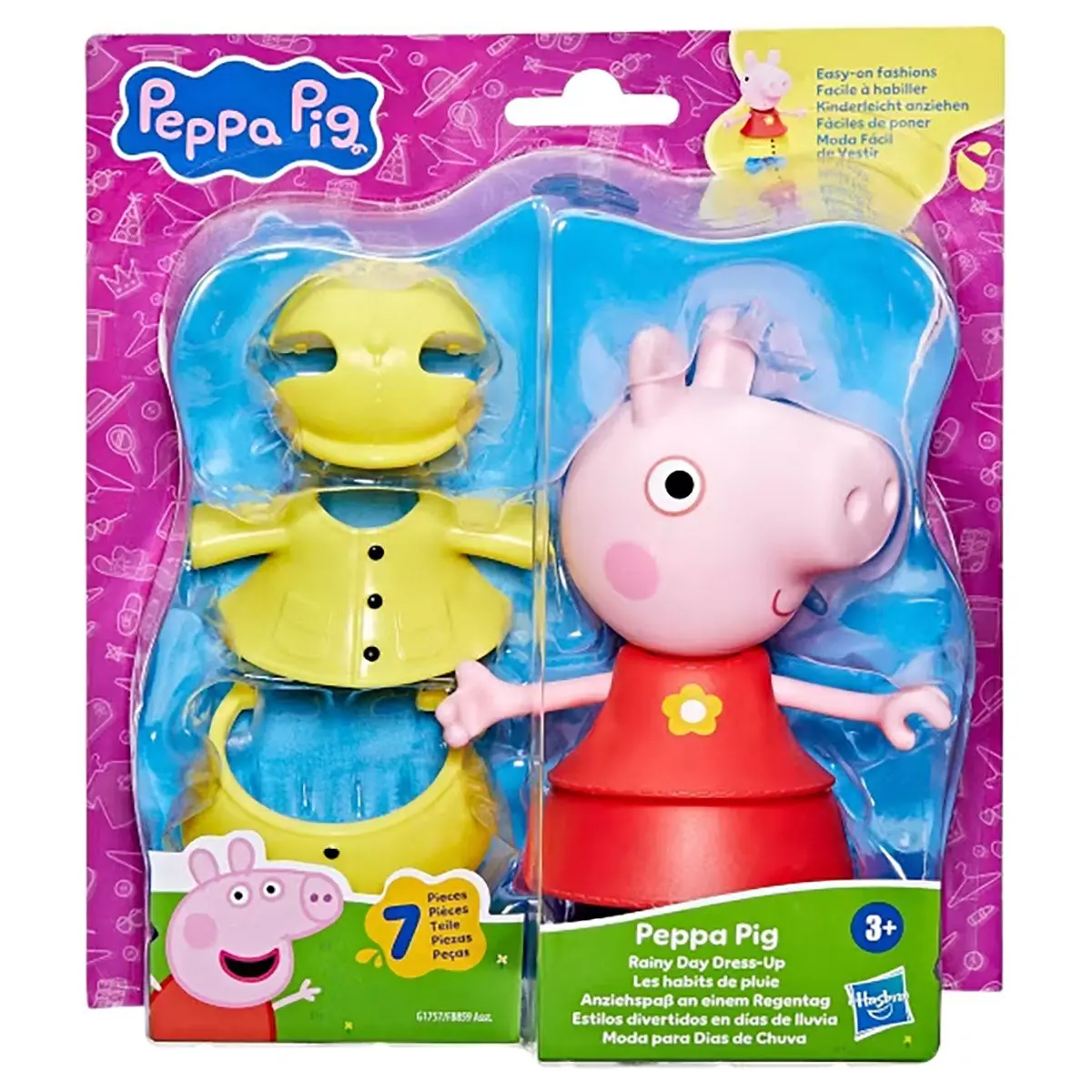 Peppa Pig Rainy Day Dress-Up Figure 1