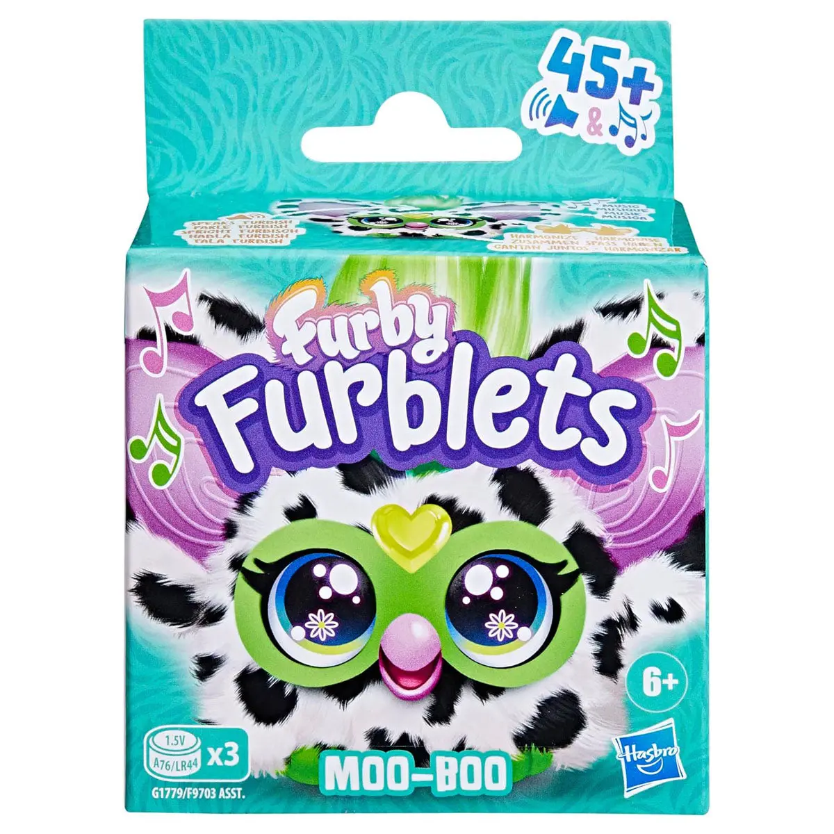 Furby Furblets Moo-Boo Mini Interactive Pet 1