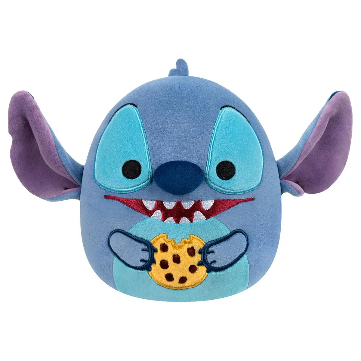 Squishmallows Disney Stitch Eating Chocolate Chip Cookie 8" Plush 1