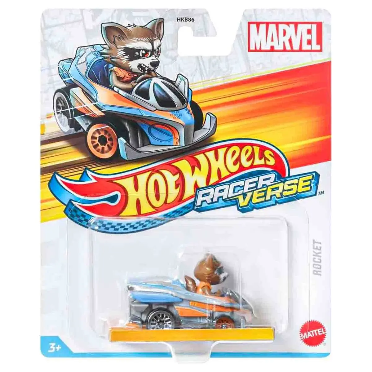 Hot Wheels Racer Verse: Marvel Rocket Raccoon Vehicle 1