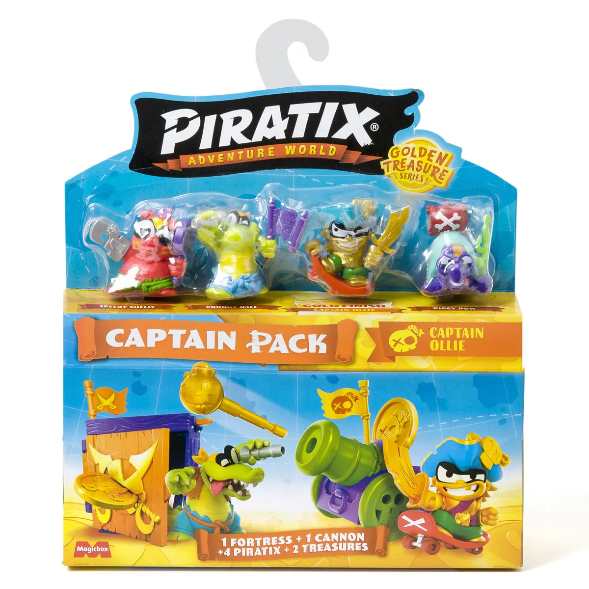 Piratix Adventure World Golden Treasure Series Captain Pack (Styles Vary) 1
