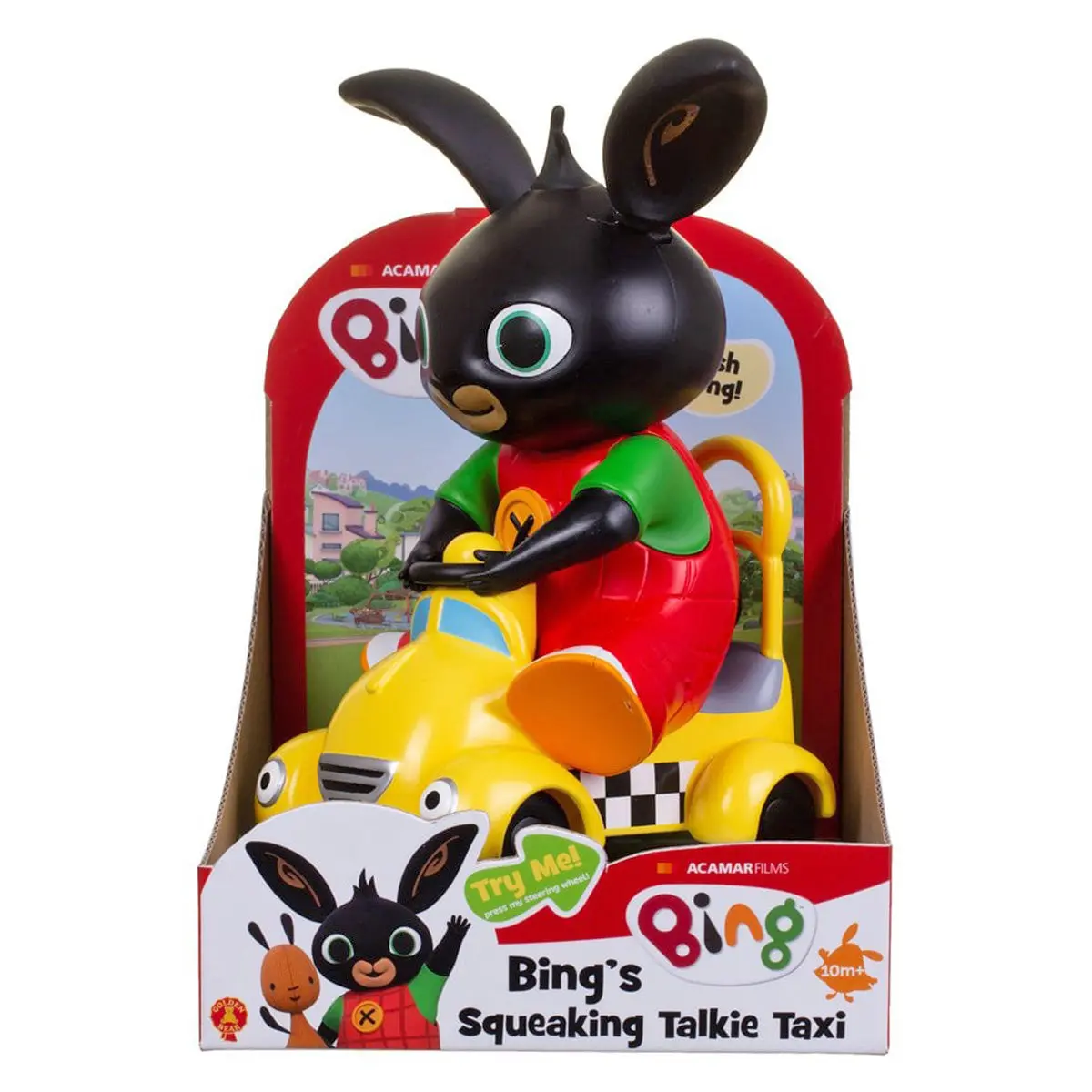 Bing's Squeaking Talkie Taxi Toy 1