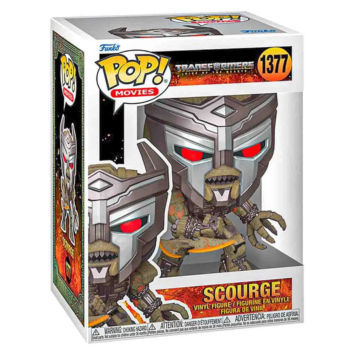 Funko Pop! Movies: Transformers: Rise Of The Beasts: Scourge Vinyl Figure #1377 1
