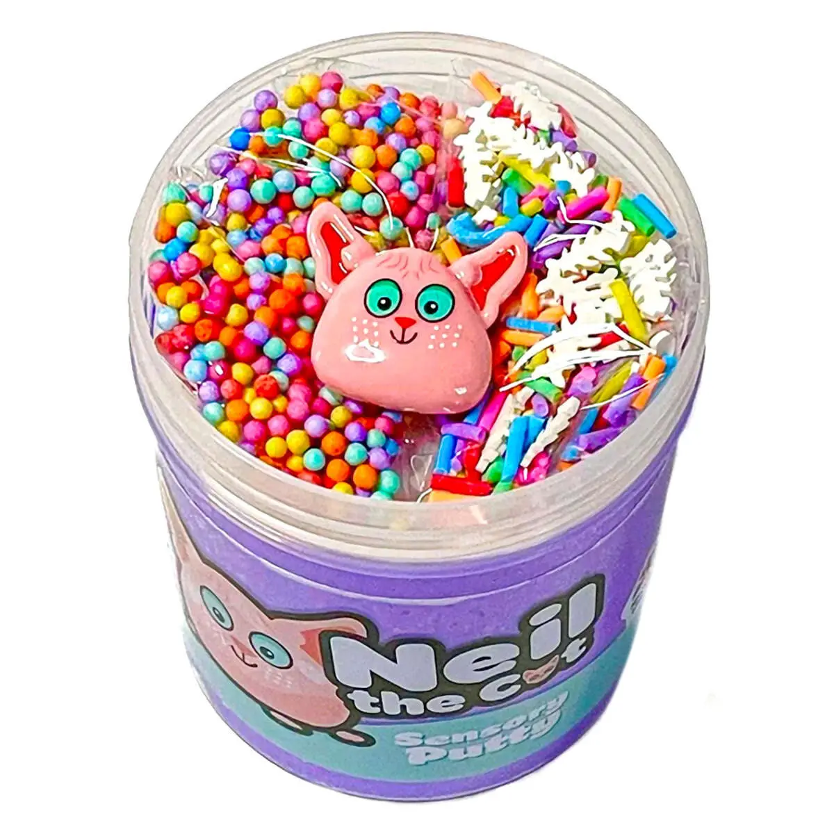 Putty Pals Neil The Cat Sensory Putty 100G 2