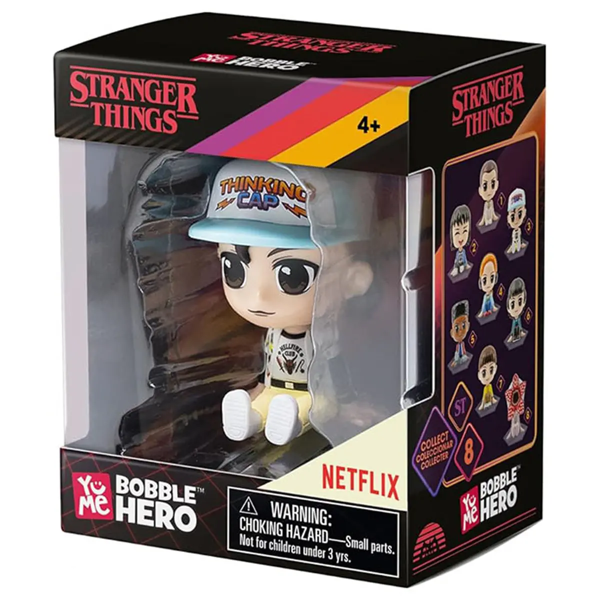 Strangerthings Bobble Hero Dustin Mini Figure 1