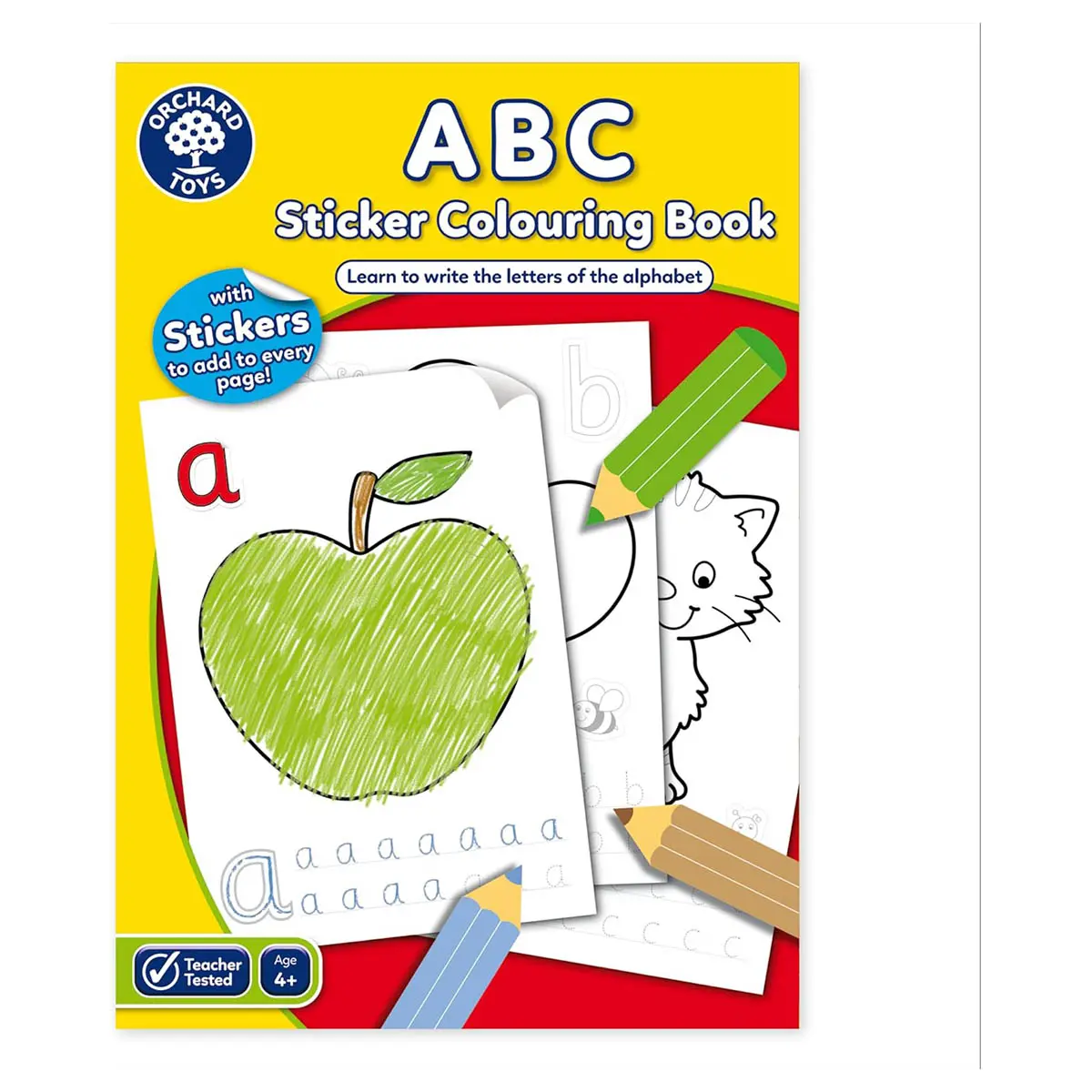 Orchard Toys Abc Sticker Colouring Book 1