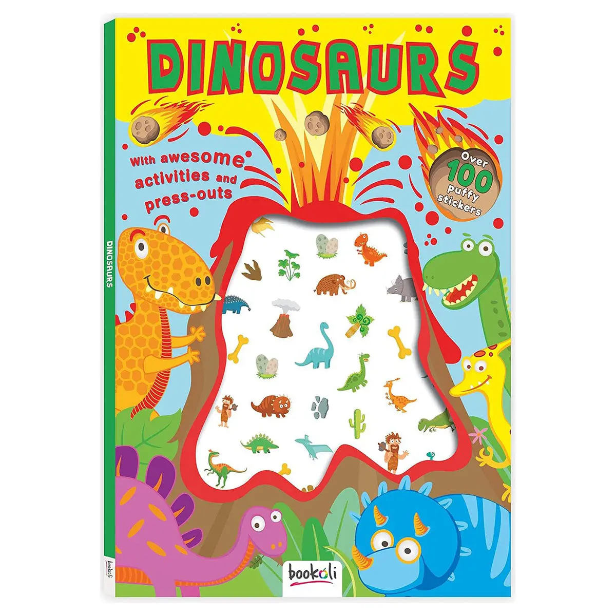 Dinosaurs Puffy Stickers Activity Book 1