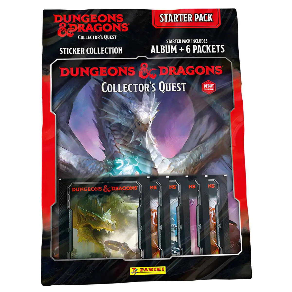 Panini Dungeons & Dragons Collector's Quest Sticker Collection Starter Pack 1