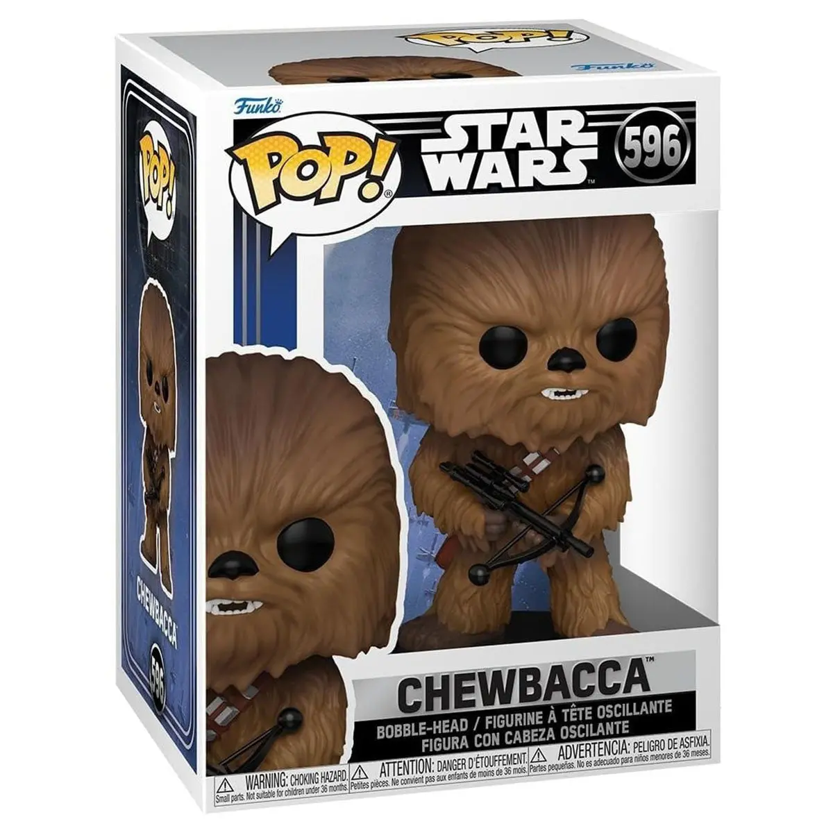 Funko Pop! Star Wars: Episode Iv: A New Hope: Chewbacca Bobble-Head Figure #596 1