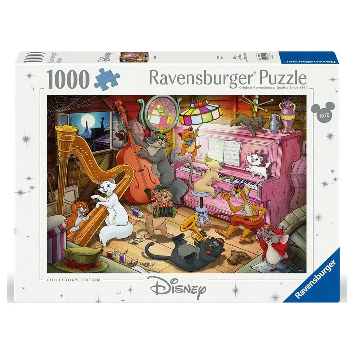 Ravensburger Disney Collector's Edition Aristocats 1000 Piece Jigsaw Puzzle 1