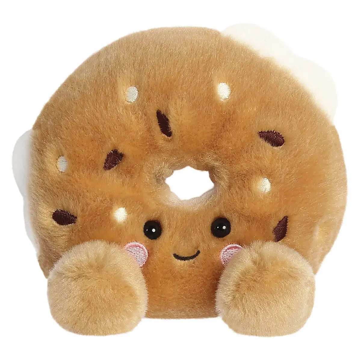 Palm Pals Tony Everything Bagel 13Cm Soft Toy 1