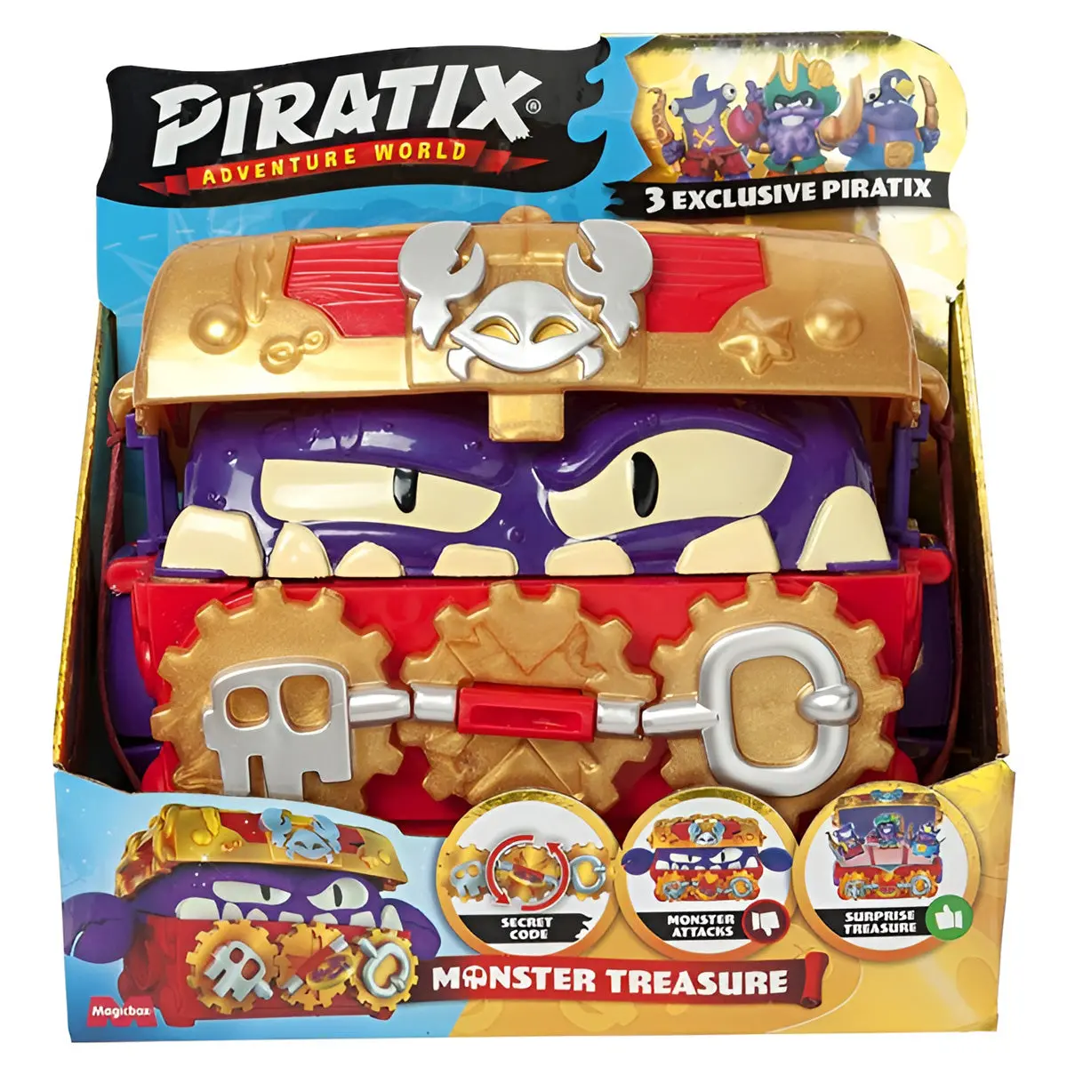 Piratix Adventure World Monster Treasure Set 1