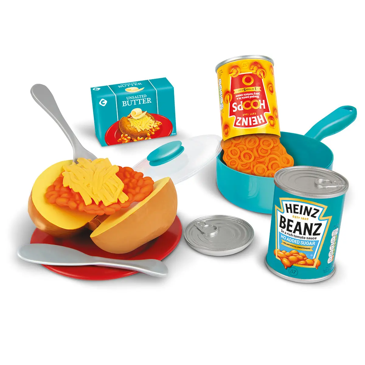 Toy Heinz Beanz & Hoops Make & Play Set 2