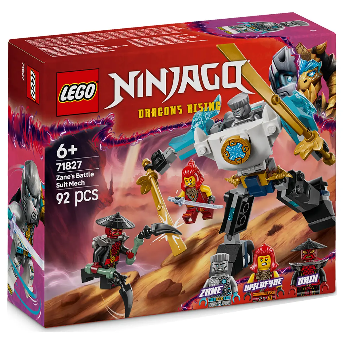 Lego Ninjago Zane's Battle Suit Mech Building Set 1