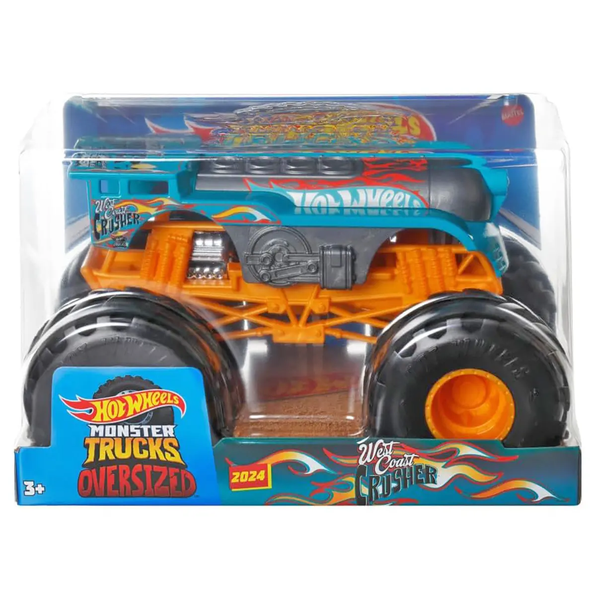 Hot Wheels Monster Trucks Oversized West Coast Crusher 1