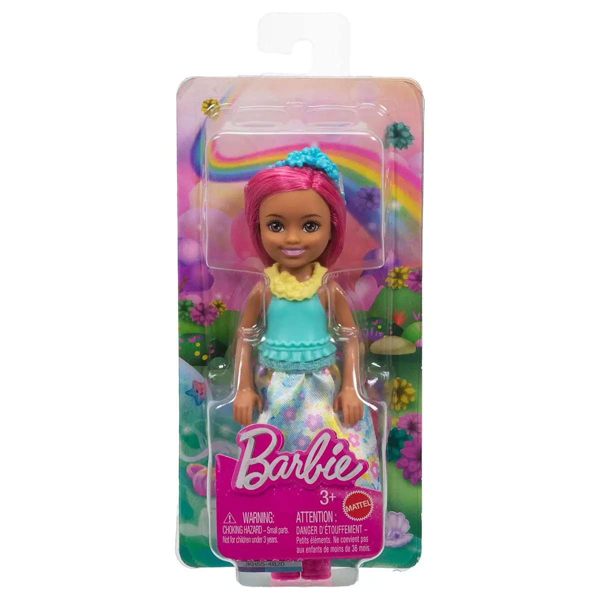 Barbie Chelsea Royal With Pink Hair 6" Doll 1