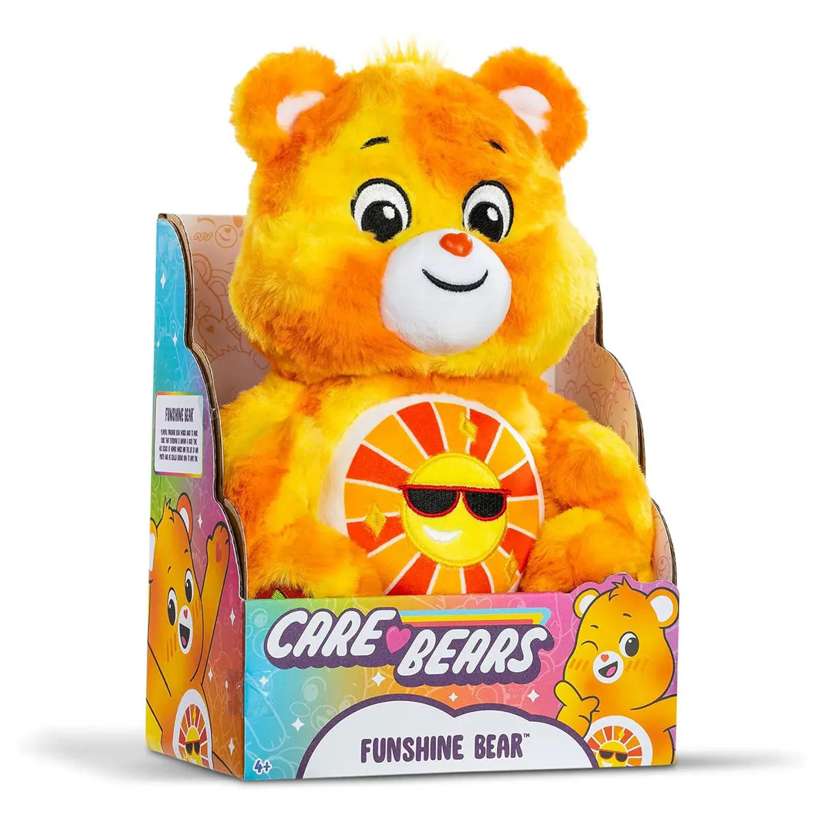 Care Bears Colour Splash Funshine Bear 35Cm Plush 1