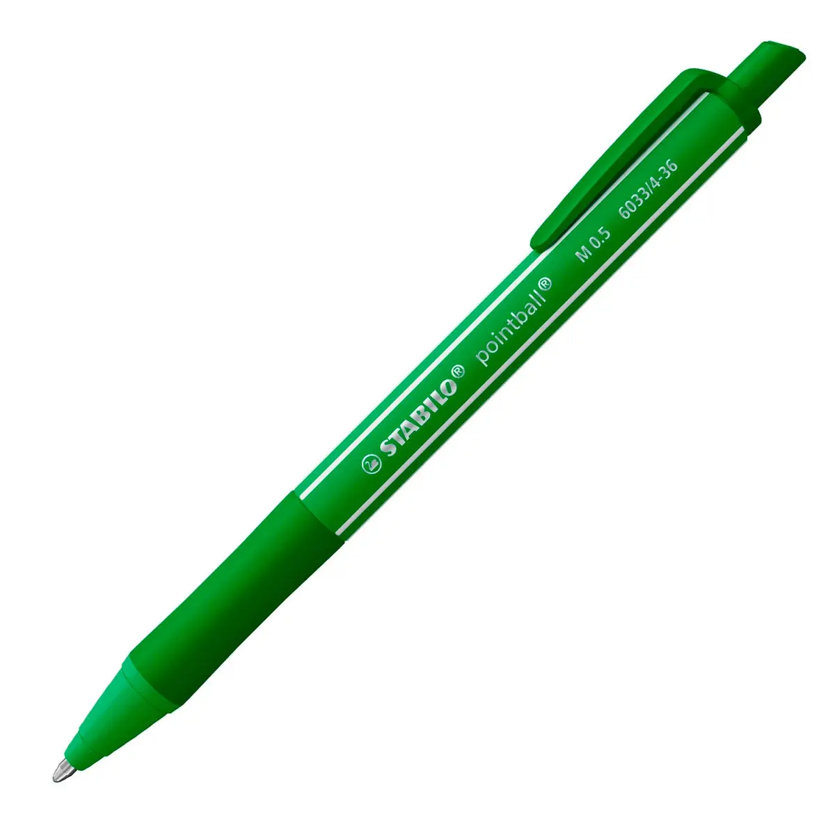 Stabilo Pointball Colorful Mint Green Ballpoint Pen With Green Ink 1