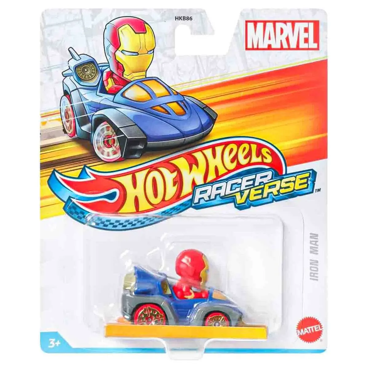 Hot Wheels Racer Verse: Marvel Iron Man Vehicle 1