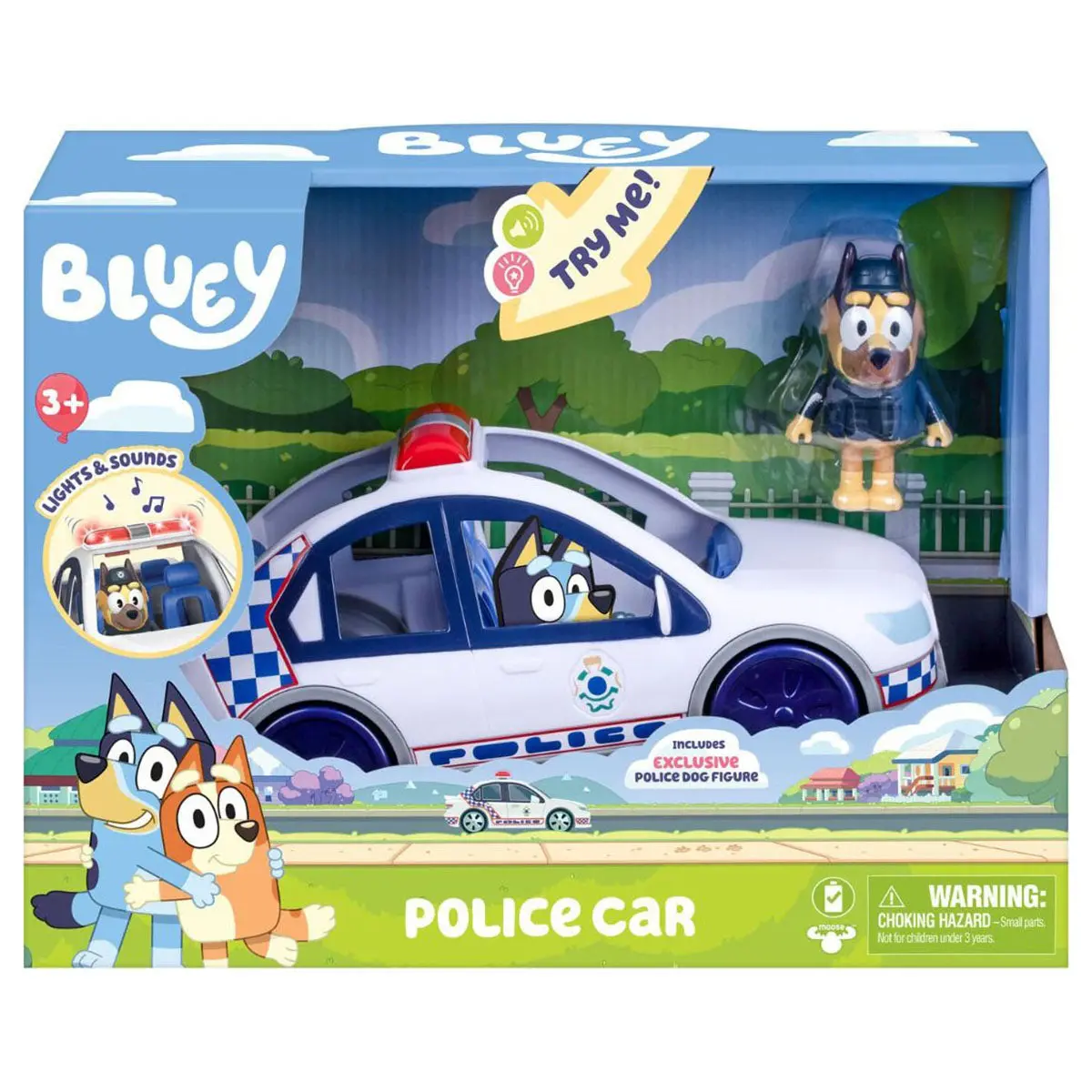 Bluey Police Car 1